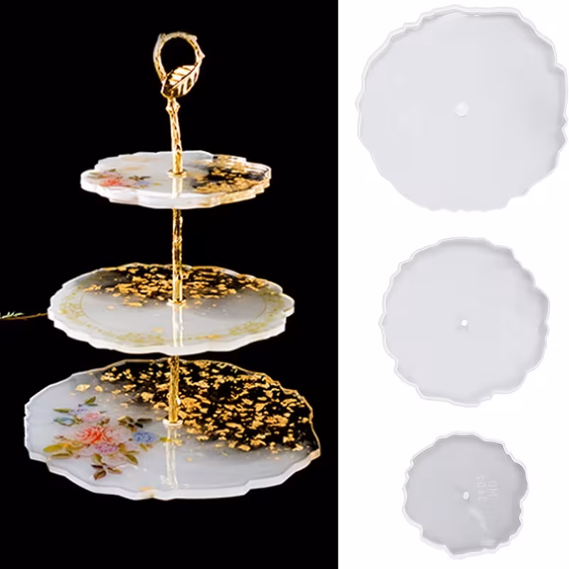 Imagen 4 de Bandeja de 3 Pisos en Resina Epoxi – Personalizada y Artesanal Imagen 4 de Bandeja de 3 Pisos en Resina Epoxi – Personalizada y Artesanal