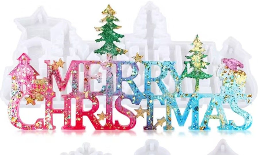 Imagen 1 de Adornos Navideños en Resina Epoxi – Set Personalizado Imagen 1 de Adornos Navideños en Resina Epoxi – Set Personalizado